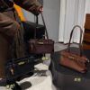 Vintage Key Lock Shoulder Bag